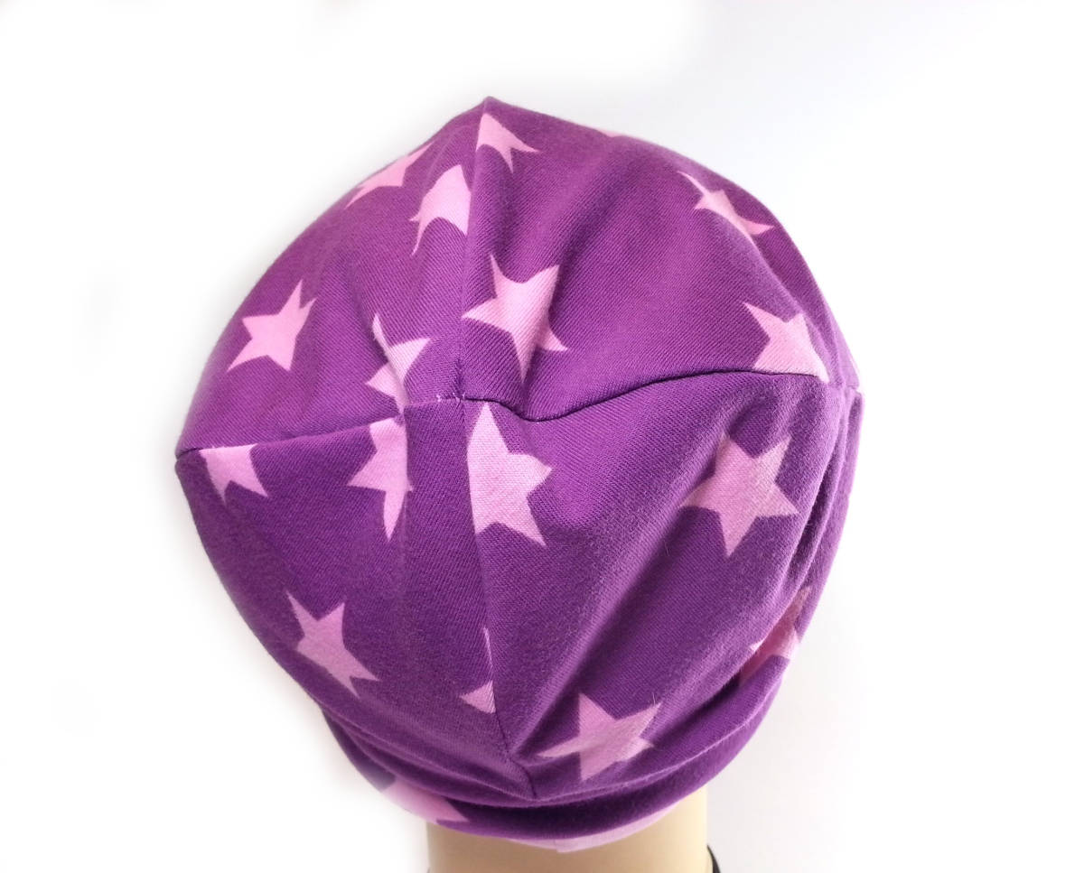 kapa - Ljubičasta na zvezdice