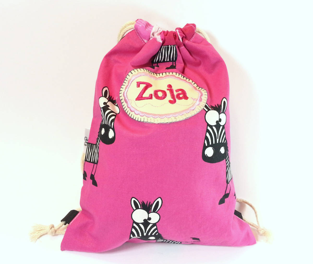 Ranac - Zebra pink