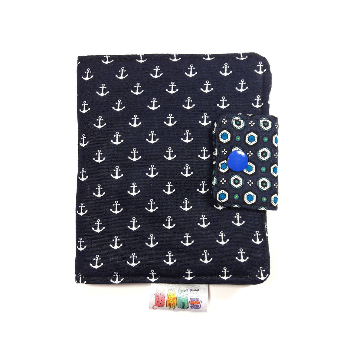 Dečiji novčanik - Mini sidra na teget