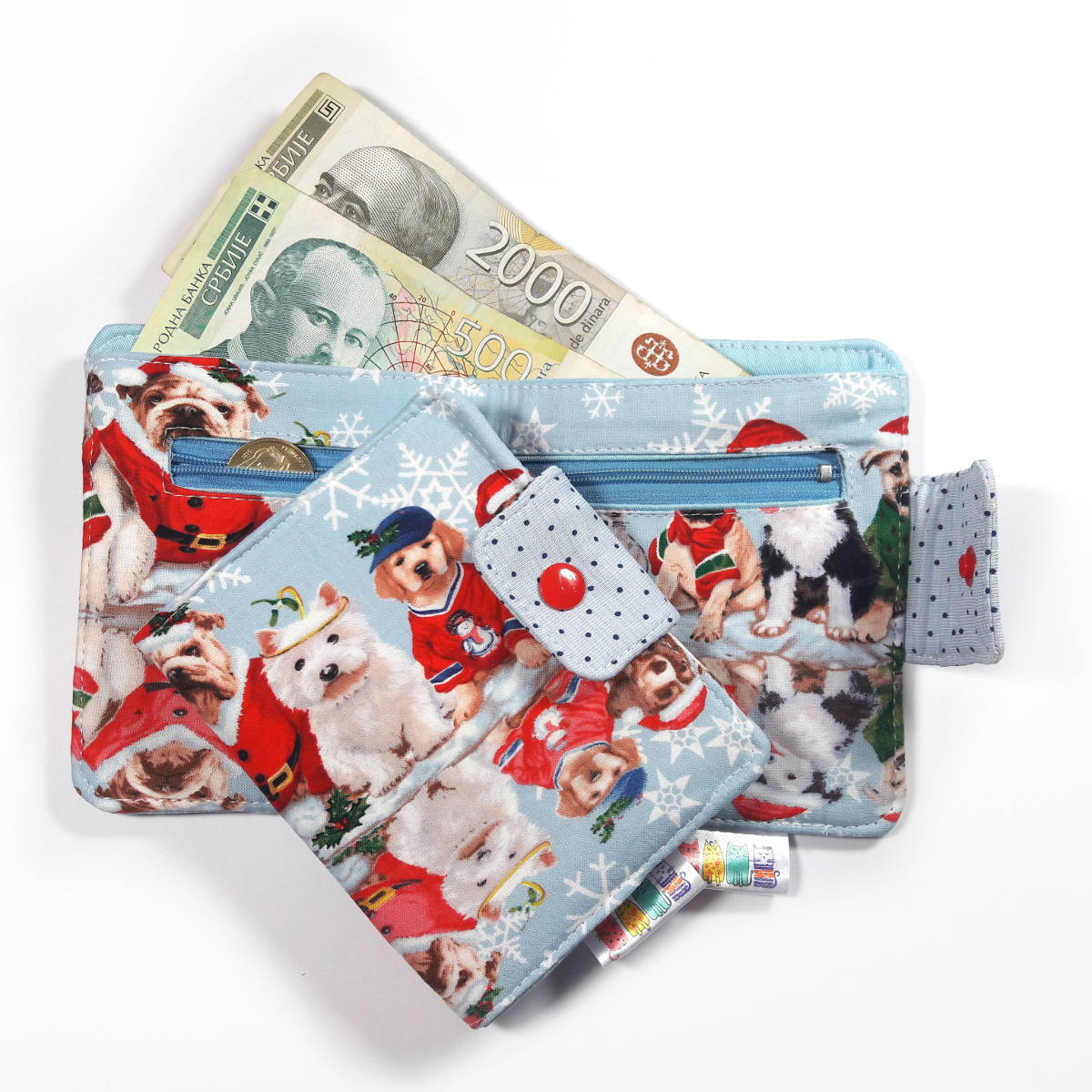 Dečiji novčanici - Kuce novogodišnje