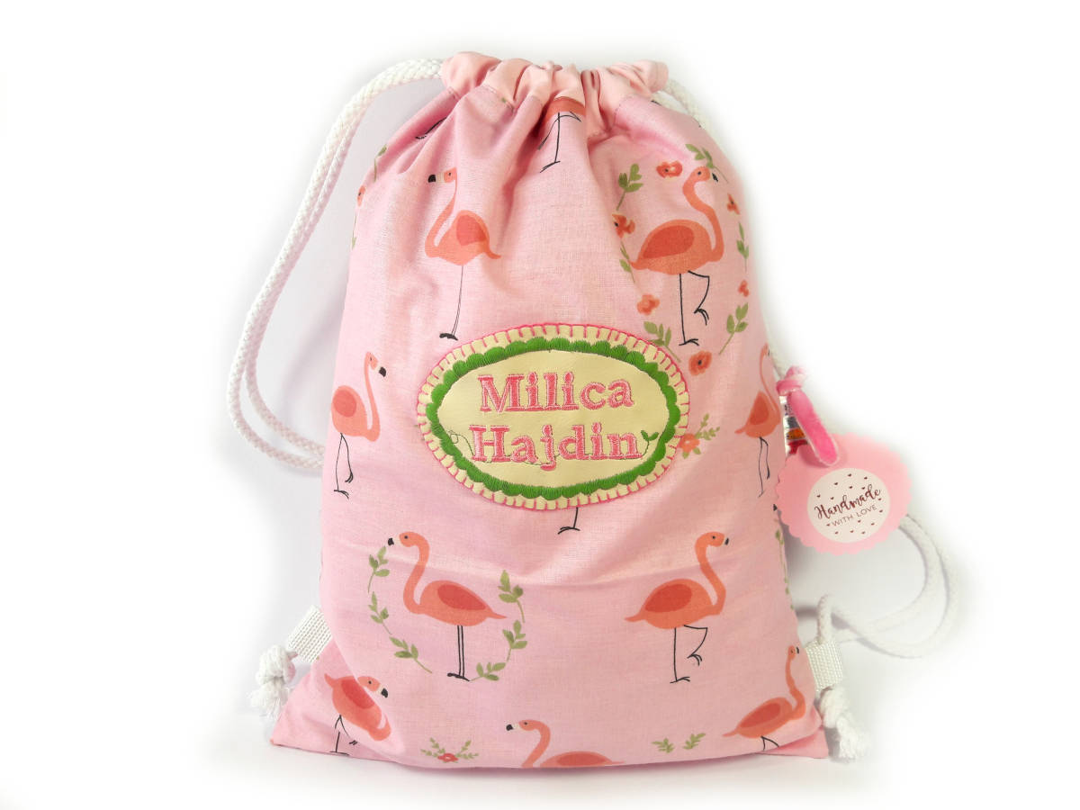 Ranac - Flamingo roze
