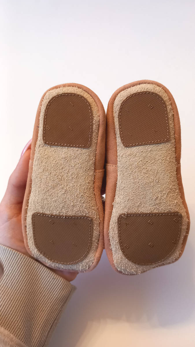Patofnice - Velur tamno nude, sa flekicama, 24-25