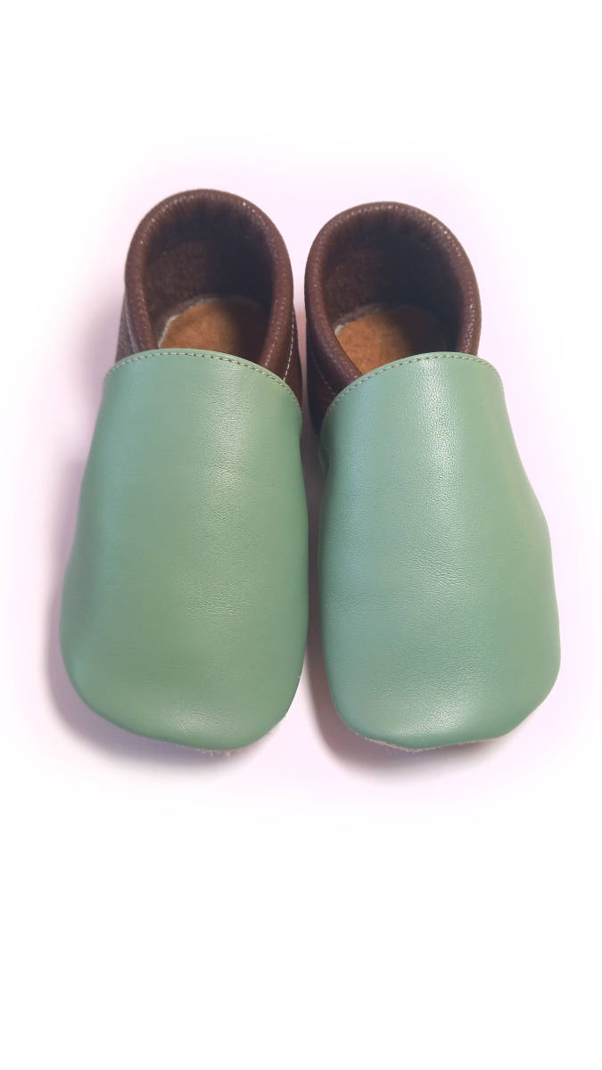 Patofnice - Svetlo olive/braon, flekice, 26-27